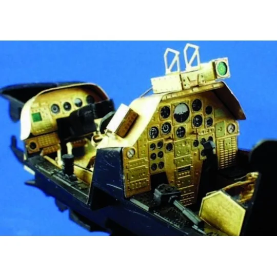 AH-1W Super Cobra interior für Academy Bausatz, 1/35 - Eduard Acces...