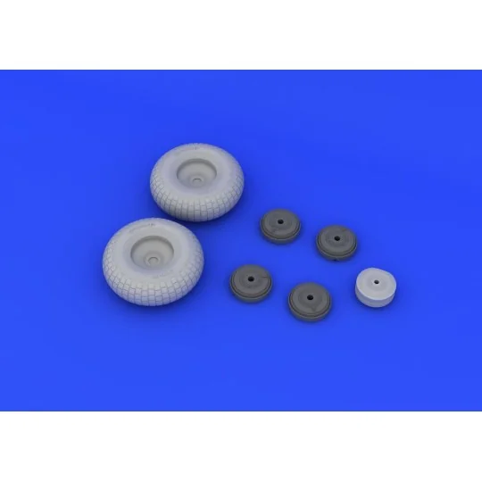 Mosquito Mk.VI wheels for Tamiya, 1/32 - Eduard Accessories 632065