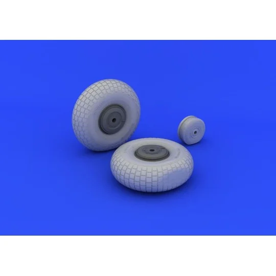 Mosquito Mk.VI wheels for Tamiya, 1/32 - Eduard Accessories 632065