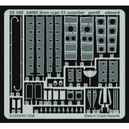 A6M2 Zero type 21 exterior für Tamiya Bausatz, 1/32 - Eduard Access... 2