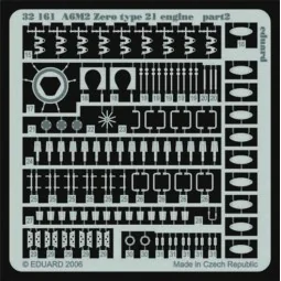 A6M2 Zero type 21 engine für Tamiya Bausatz 60317, 1/32 - Eduard Ac... 2