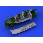 UTI MiG-15 cockpit for Eduard, 1/72 - Eduard Accessories 672077