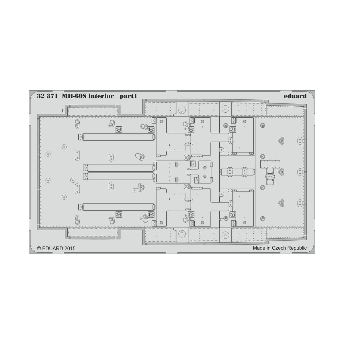 MH-60S interior for Academy, 1/35 - Eduard Accessories 32371