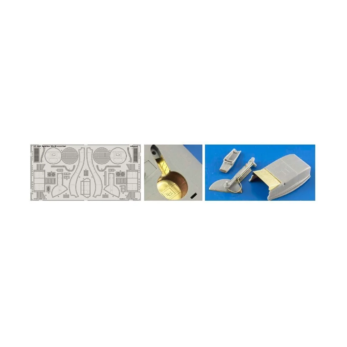 Spitfire Mk.II exterior for Revell, 1/32 - Eduard Accessories 32360