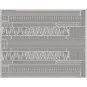 B-17E/F landing flaps for HKM, 1/32 - Eduard Accessories 32398