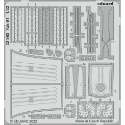 Yak-9T landing flaps, 1/32 - Eduard Accessories 32478 2