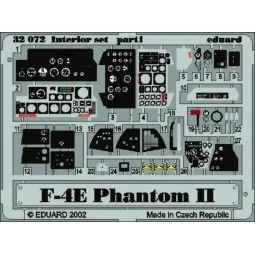F-4E Phantom Interior für Tamyia Bausatz, 1/32 - Eduard Accessories...