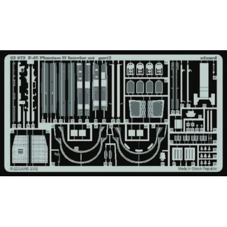F-4E Phantom Interior für Tamyia Bausatz, 1/32 - Eduard Accessories...