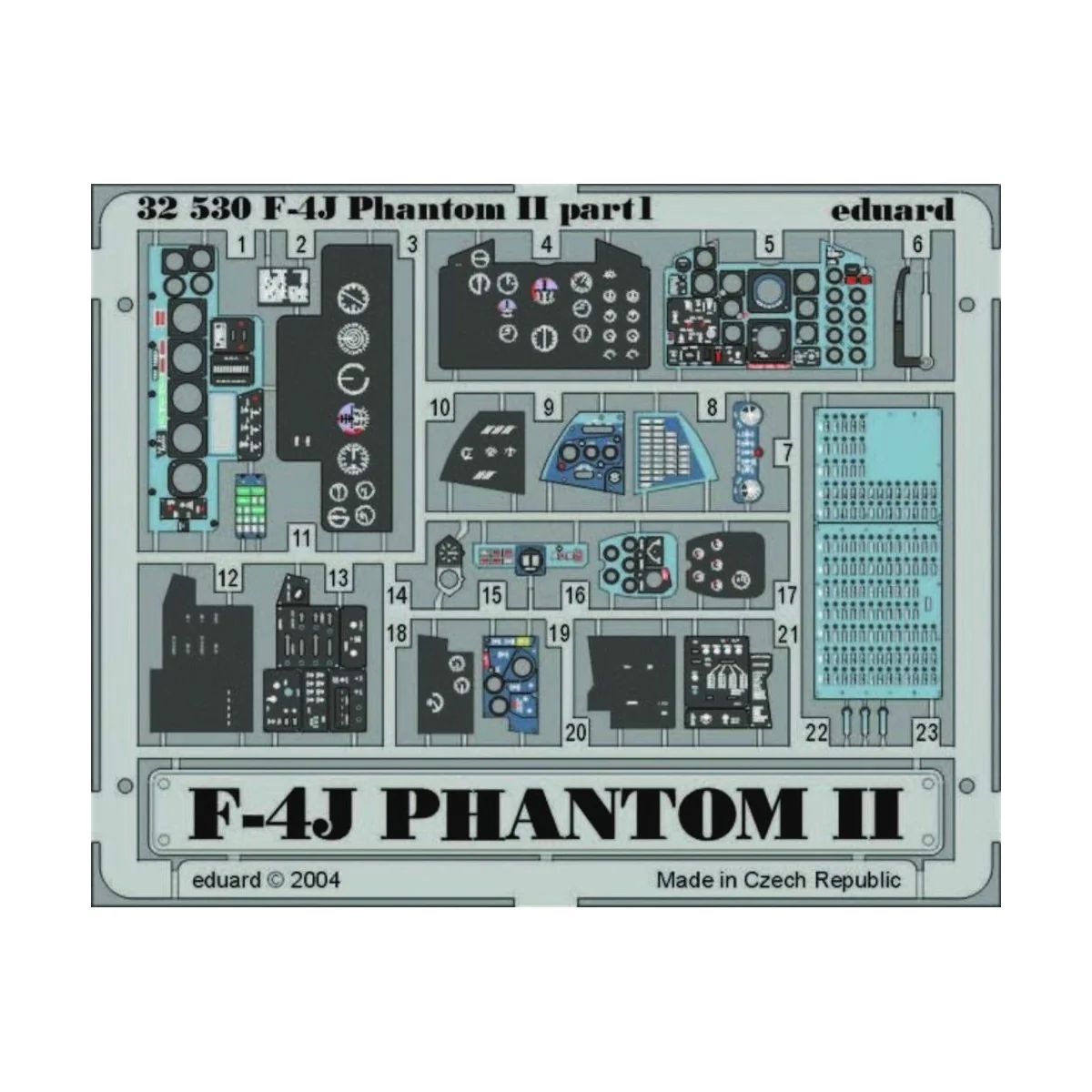 F-4J Phantom II für Tamiya Bausatz, 1/32 - Eduard Accessories 32530