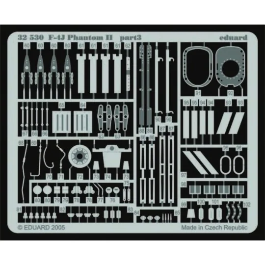 F-4J Phantom II für Tamiya Bausatz, 1/32 - Eduard Accessories 32530