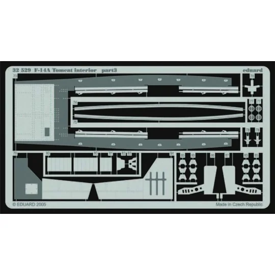 F-14A Tomcat interior für Tamiya-Bausatz, 1/32 - Eduard Accessories...