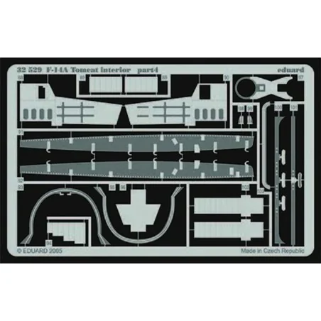F-14A Tomcat interior für Tamiya-Bausatz, 1/32 - Eduard Accessories...