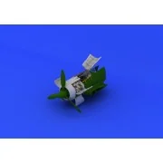 Fw 190A-8 engine& fuselage guns f.Eduard - Eduard Accessories 672088