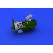 Fw 190A-8 engine& fuselage guns f.Eduard, 1/72 - Eduard Accessories...