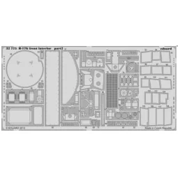 B-17G front interior S.A. for HK Models, 1/32 - Eduard Accessories ... 2