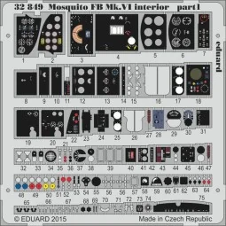 Mosquito Mk.VI interior for Tamiya, 1/32 - Eduard Accessories 32849