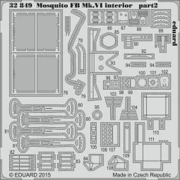 Mosquito Mk.VI interior for Tamiya, 1/32 - Eduard Accessories 32849 2