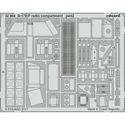 B-17E/F radio compartment for HKM, 1/32 - Eduard Accessories 32904 2