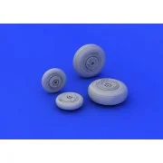 MiG-29 wheels for Trumpeter, 1/72 - Eduard Accessories 672090