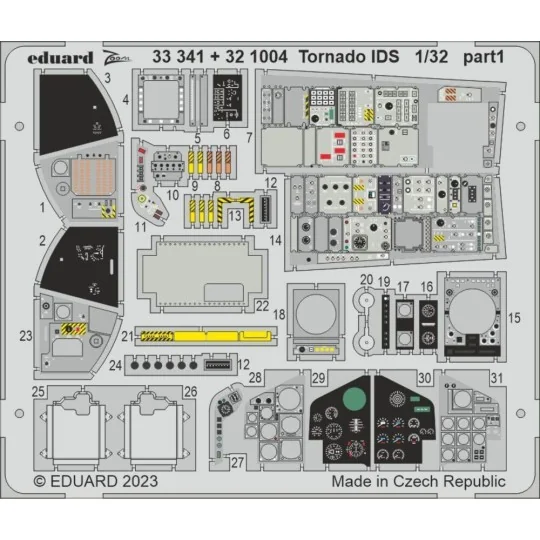 Tornado IDS for ITALERI, 1/32 - Eduard Accessories 33341