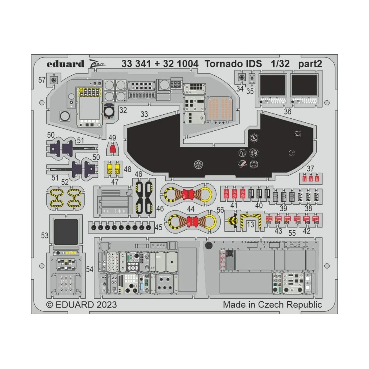 Tornado IDS for ITALERI, 1/32 - Eduard Accessories 33341