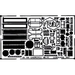 Churchill Mk.VII Detailbausatz Außen, 1/35 - Eduard Accessories 35135 2