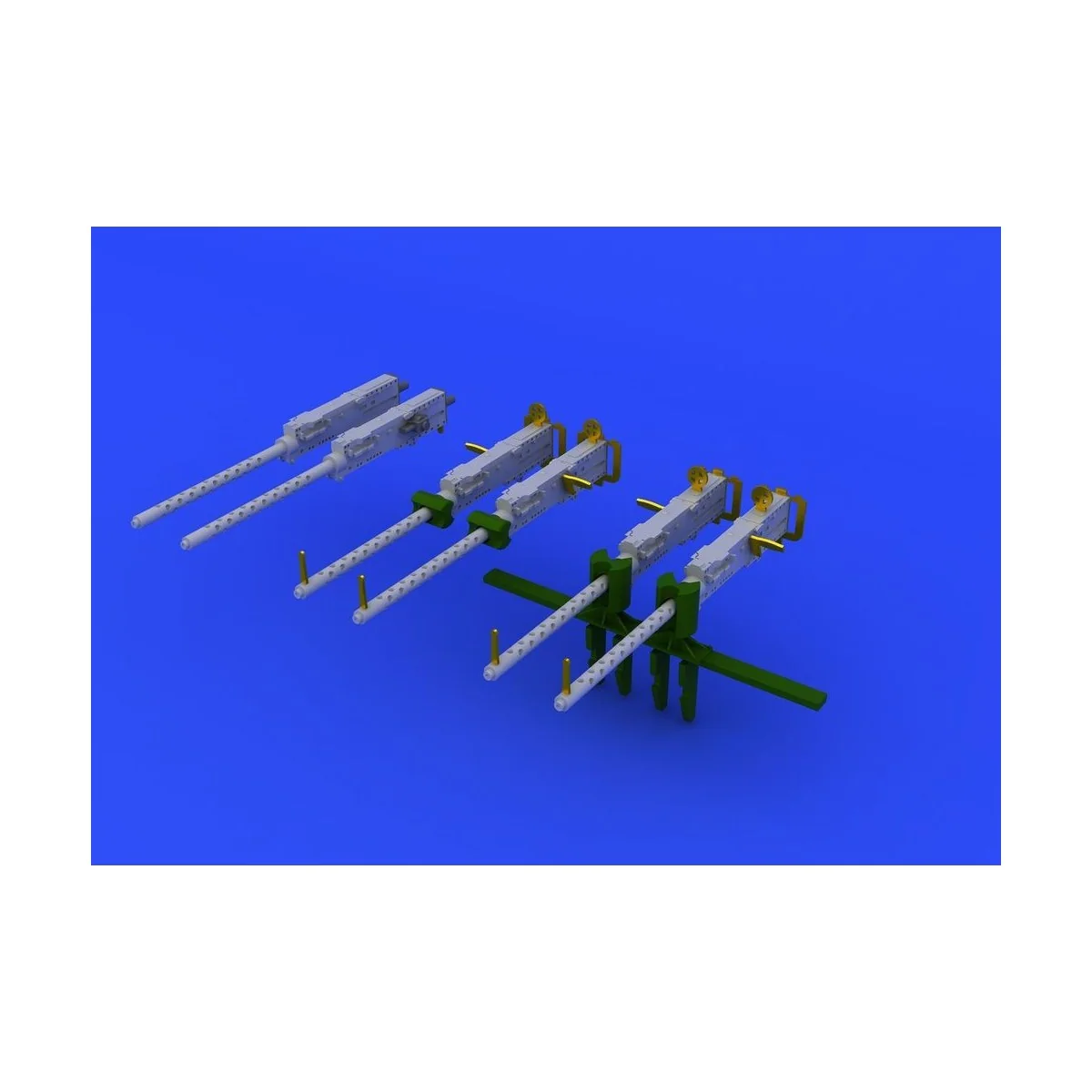 M-2 Browning guns, 1/72 - Eduard Accessories 672092