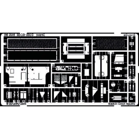 M-12 Selbstfahrlafette Detailsatz, 1/35 - Eduard Accessories 35298
