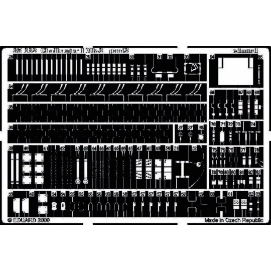 Challenger 1 Mk. III Fotoätzsatz, 1/35 - Eduard Accessories 35332
