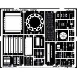 M-1A1 Abrams Fotoätzsatz, 1/35 - Eduard Accessories 35333 2