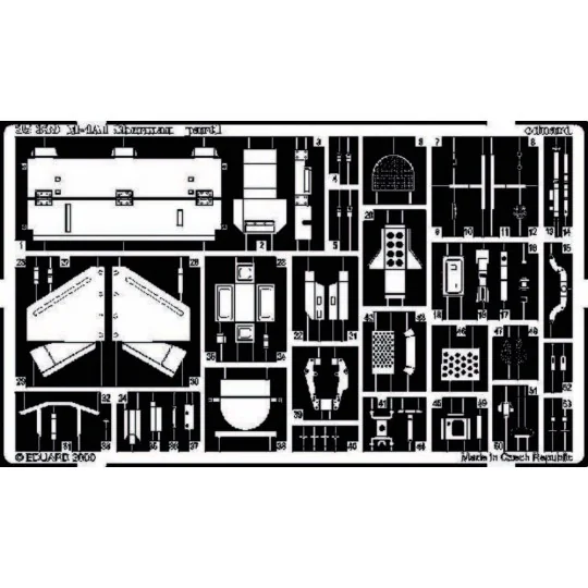 M-4A1 Sherman Fotoätzsatz, 1/35 - Eduard Accessories 35339