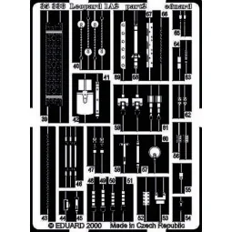 Leopard 1 A2 Fotoätzsatz, 1/35 - Eduard Accessories 35338 2