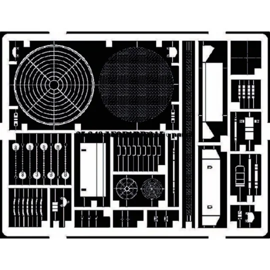 Leopard 2 A5 Bundeswehr Fotoätzsatz, 1/35 - Eduard Accessories 35340