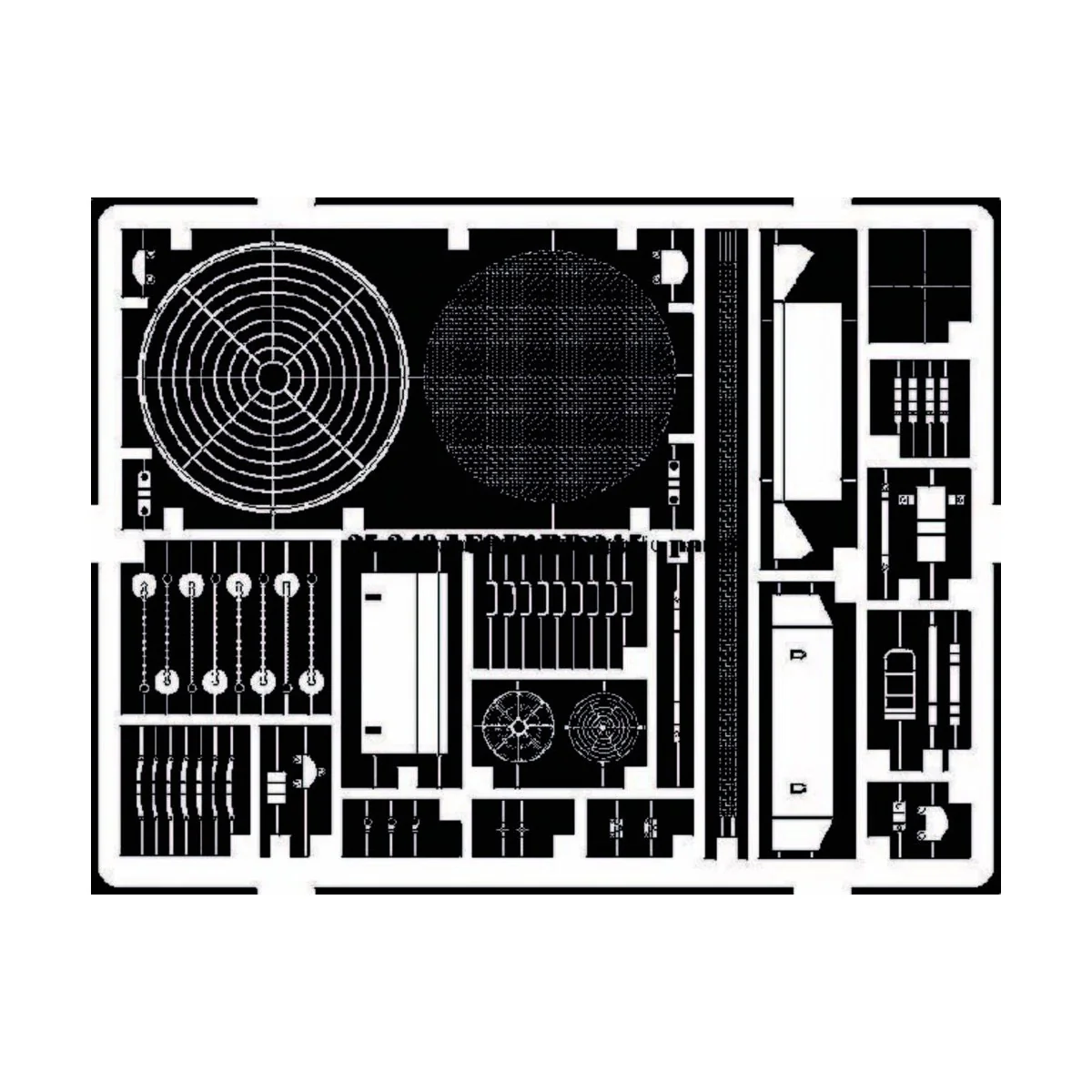 Leopard 2 A5 Bundeswehr Fotoätzsatz, 1/35 - Eduard Accessories 35340