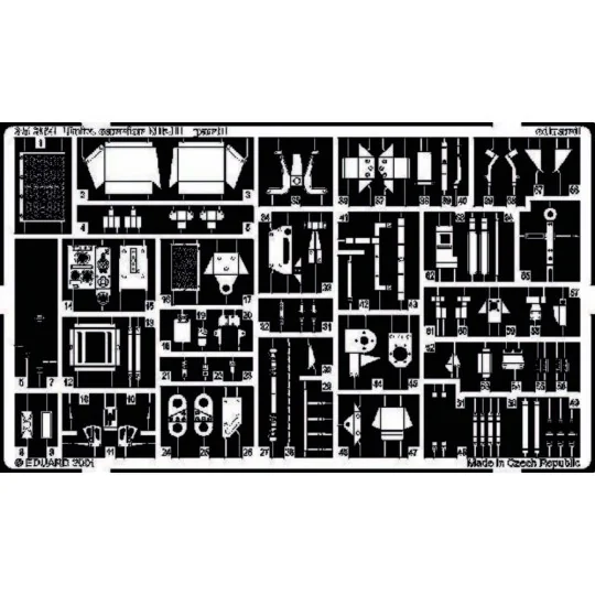 Univ. carrier Mk. II Fotoätzsatz, 1/35 - Eduard Accessories 35364