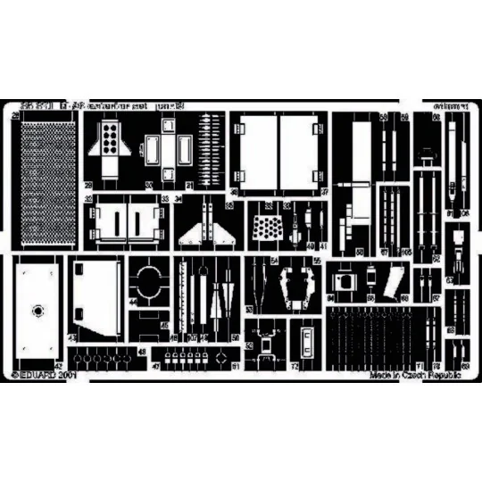 M-26 Fotoätzsatz, 1/35 - Eduard Accessories 35371