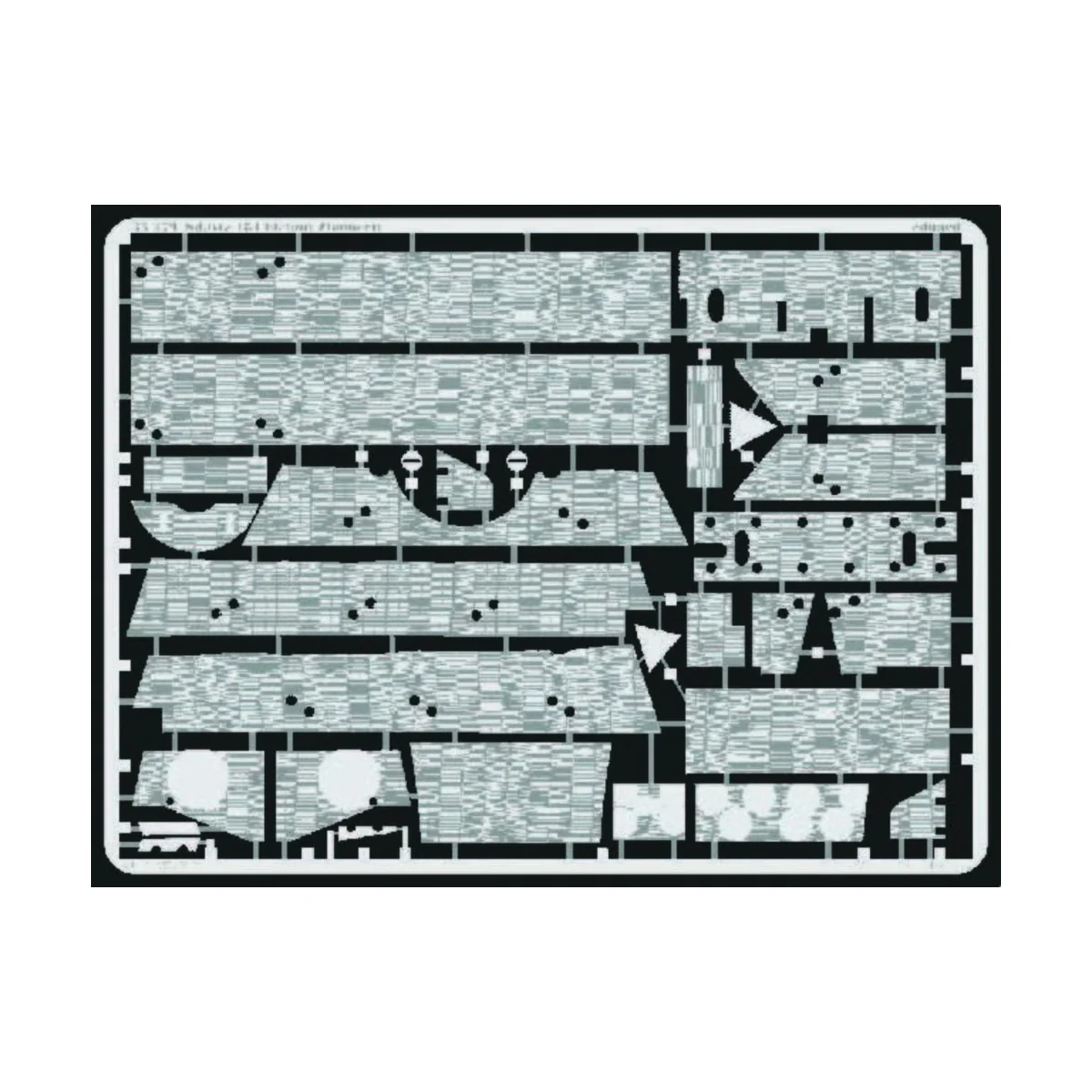 Sd.Kfz 184 Elefant Zimmerit Fotoätzsatz, 1/35 - Eduard Accessories ...