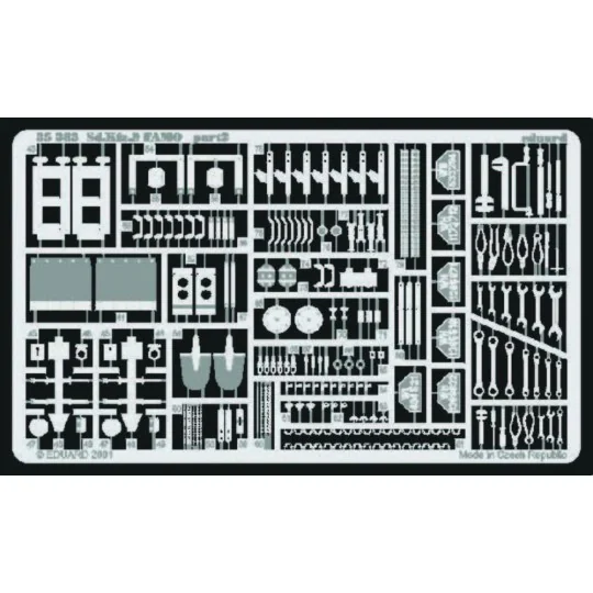 Sd.Kfz. 9 FAMO Fotoätzsatz, 1/35 - Eduard Accessories 35383