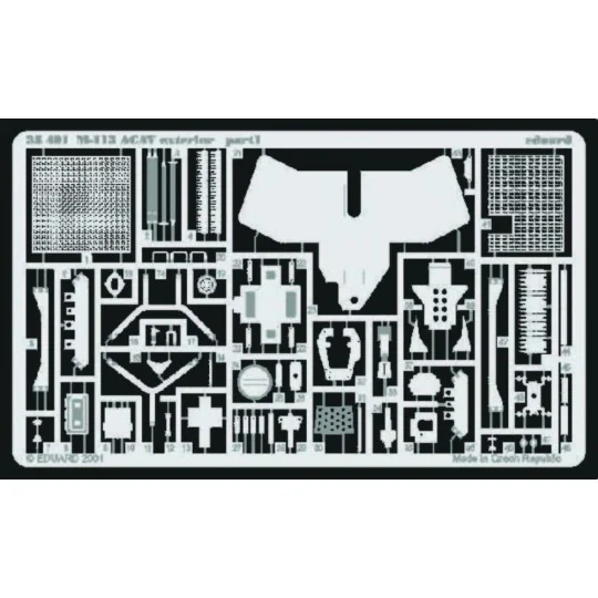 M-113 ACAV Fotoätzsatz, 1/35 - Eduard Accessories 35401