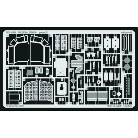 Sd.Kfz. 250/9 Fotoätzsatz, 1/35 - Eduard Accessories 35409