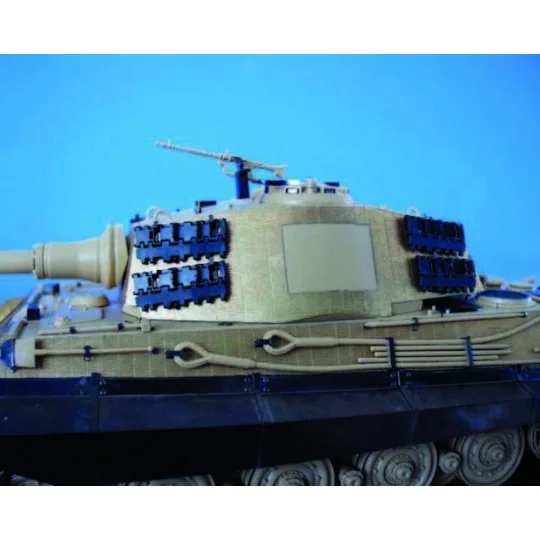 Königstiger Zimmerit Fotoätzsatz, 1/35 - Eduard Accessories 35404