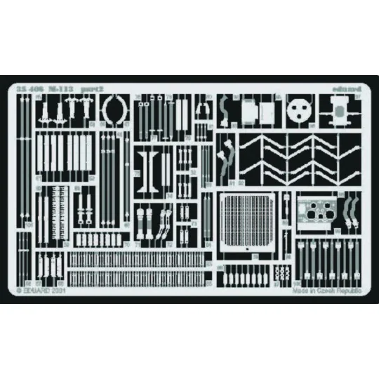 M-113 Fotoätzsatz, 1/35 - Eduard Accessories 35406
