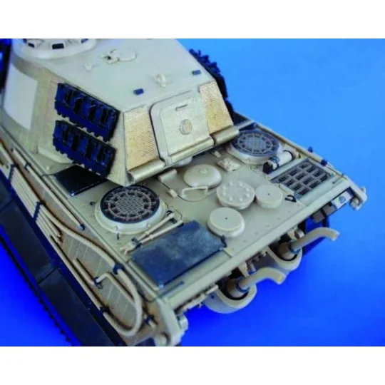 Königstiger Zimmerit Fotoätzsatz, 1/35 - Eduard Accessories 35404