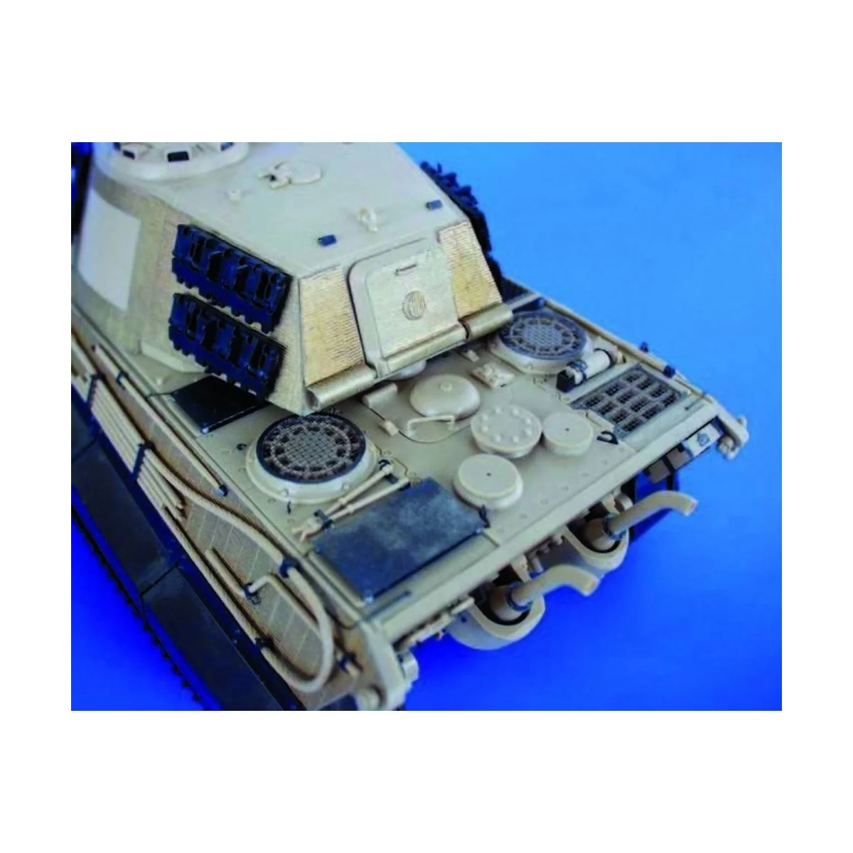 Königstiger Zimmerit Fotoätzsatz, 1/35 - Eduard Accessories 35404
