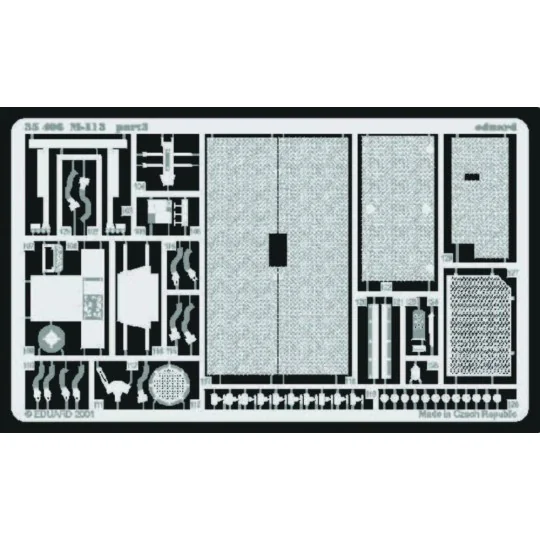 M-113 Fotoätzsatz, 1/35 - Eduard Accessories 35406