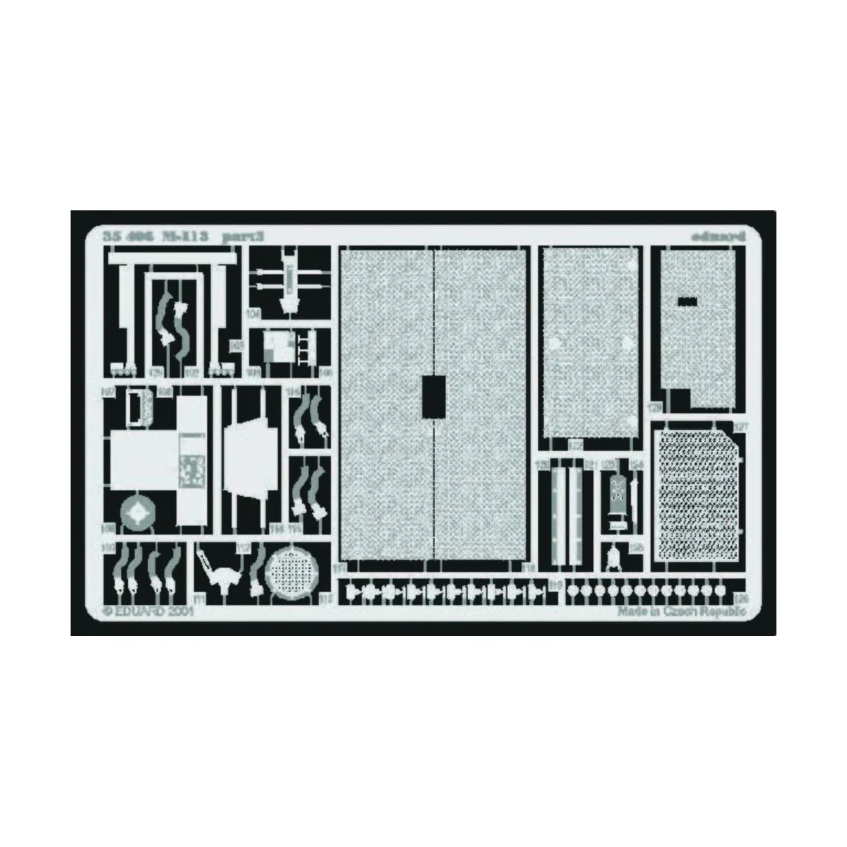 M-113 Fotoätzsatz, 1/35 - Eduard Accessories 35406