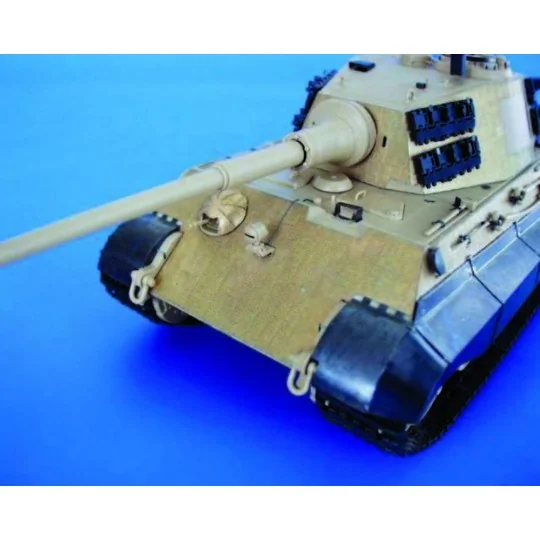 Königstiger Zimmerit Fotoätzsatz, 1/35 - Eduard Accessories 35404