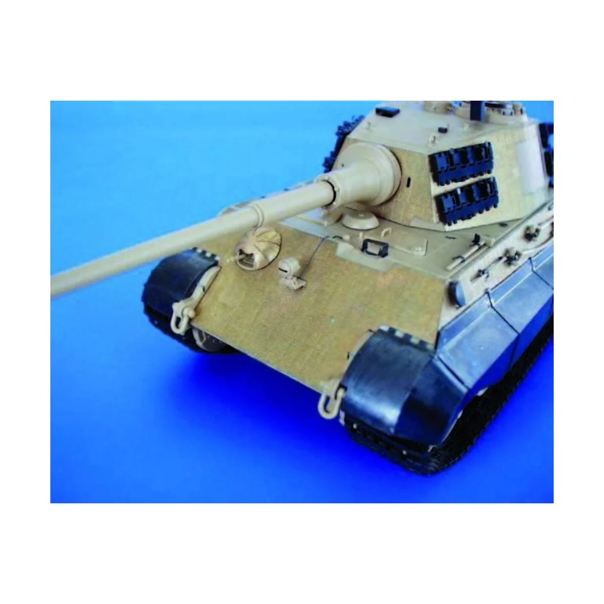 Königstiger Zimmerit Fotoätzsatz, 1/35 - Eduard Accessories 35404