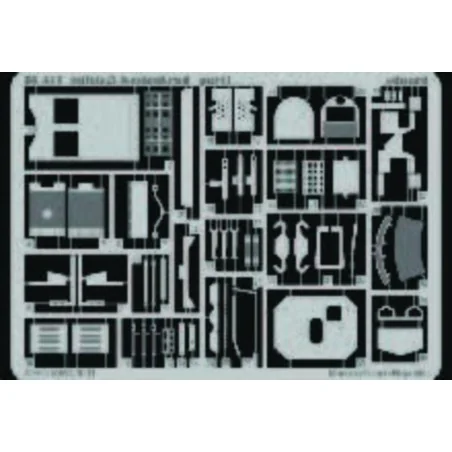 Sd.Kfz.2 Kettenkrad Fotoätzsatz, 1/35 - Eduard Accessories 35417