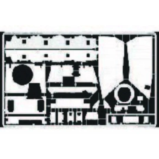 Sturmpanzer IV Brummbär SdKfz. 166 Zimmerit Fotoätzsatz, 1/35 - Edu...
